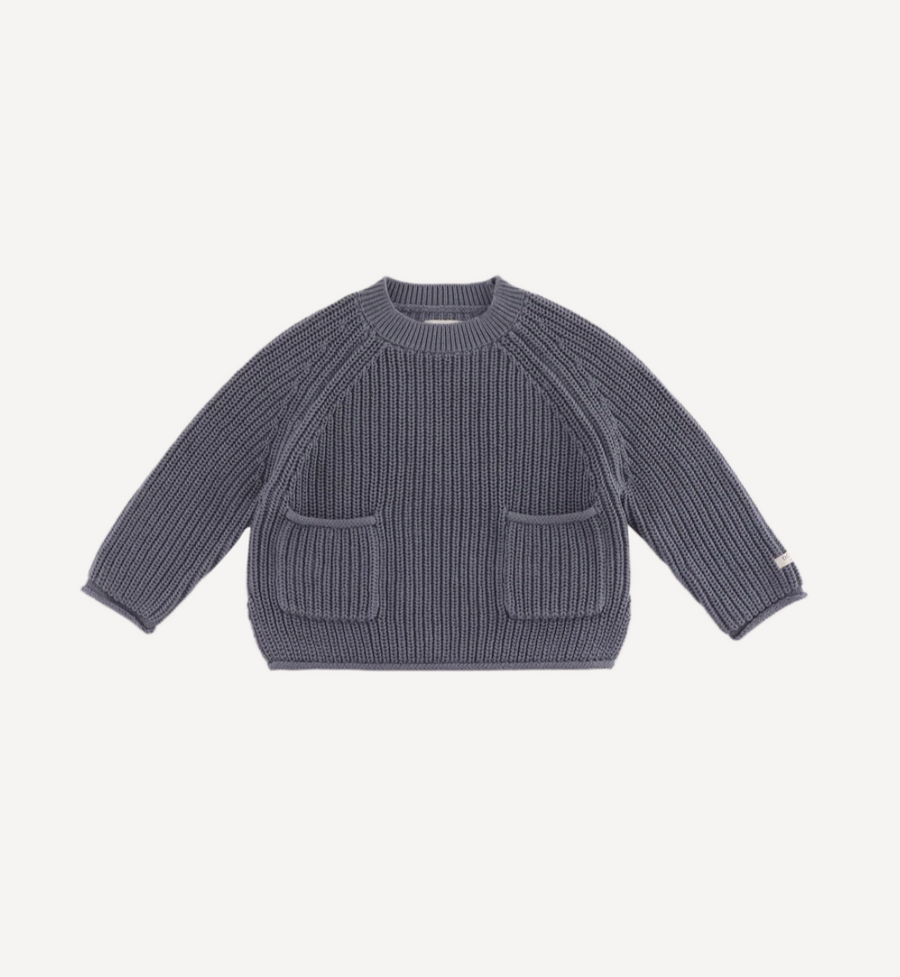 Stella Sweater - Steel Blue