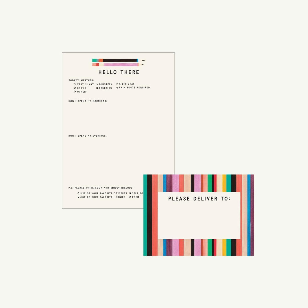 Grandparent + Grandchild Pen Pal Kit