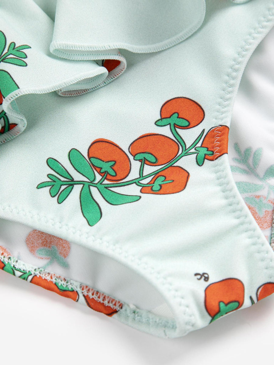 Juicy Tomatoes All Over Swim Culotte