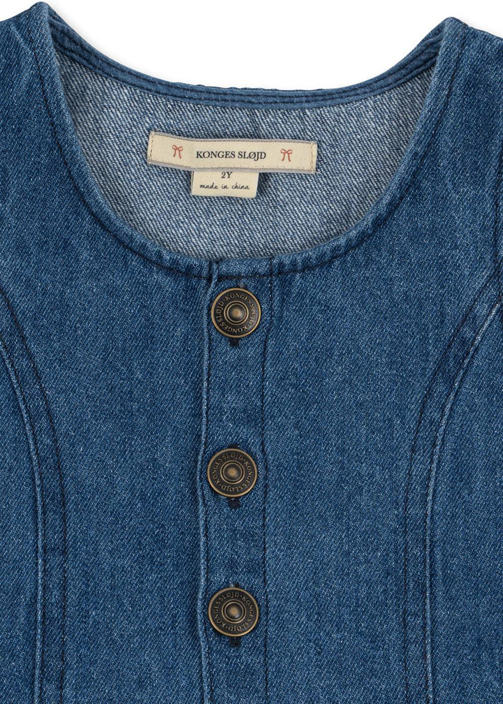 Elba Dress - Denim Blue