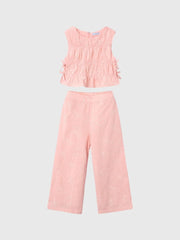 Peach Pant Set