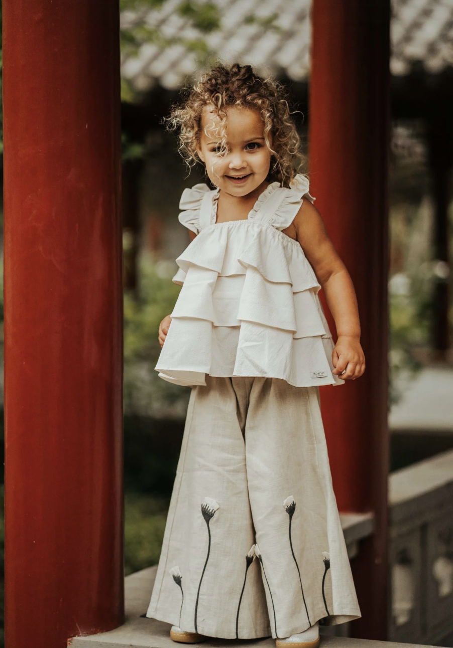 Doortje Top - Warm White
