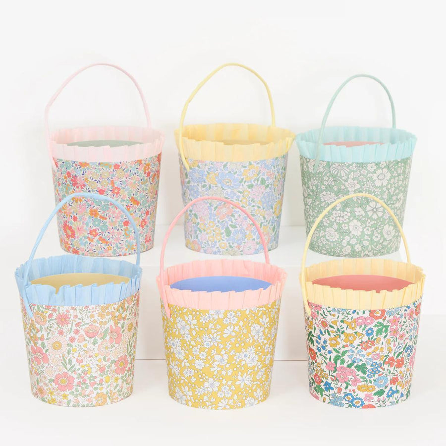 Meri Meri x Liberty Paper Baskets