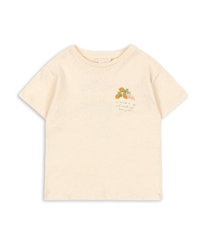 Era Tee - Buttercream/Juicy
