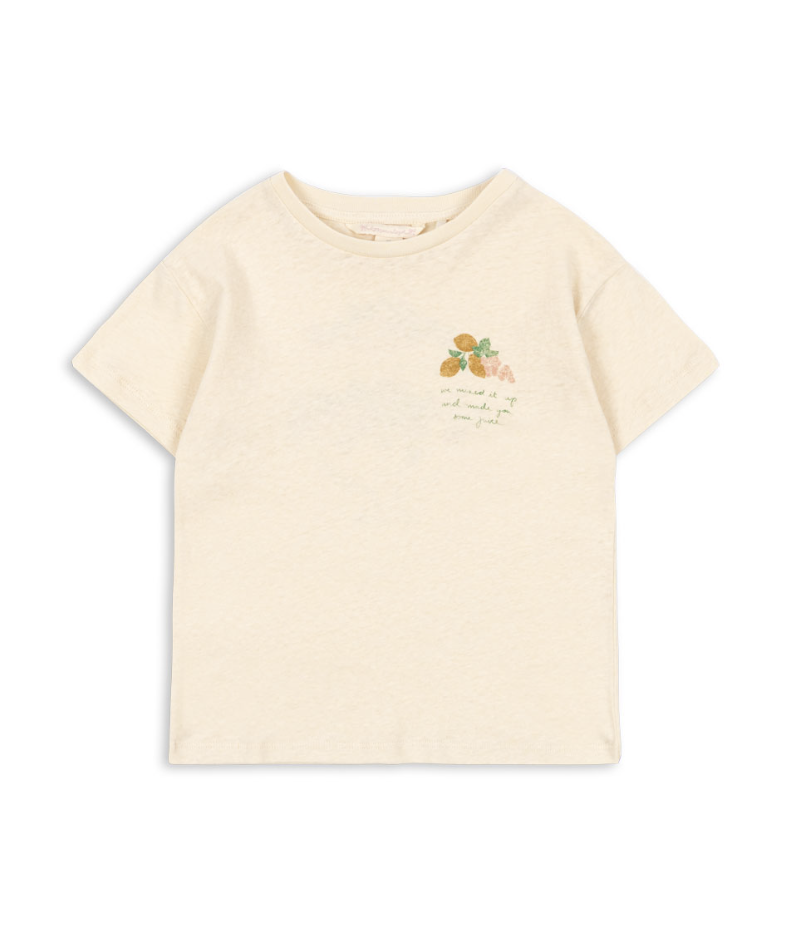 Era Tee - Buttercream/Juicy