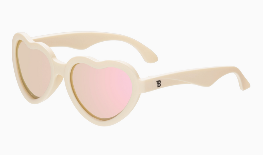 Sweet Cream Heart Sunglasses