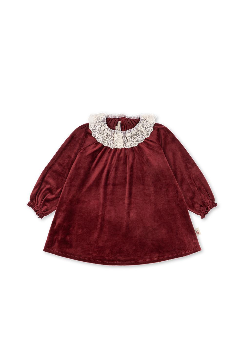 Venola Dress - Red Dahlia