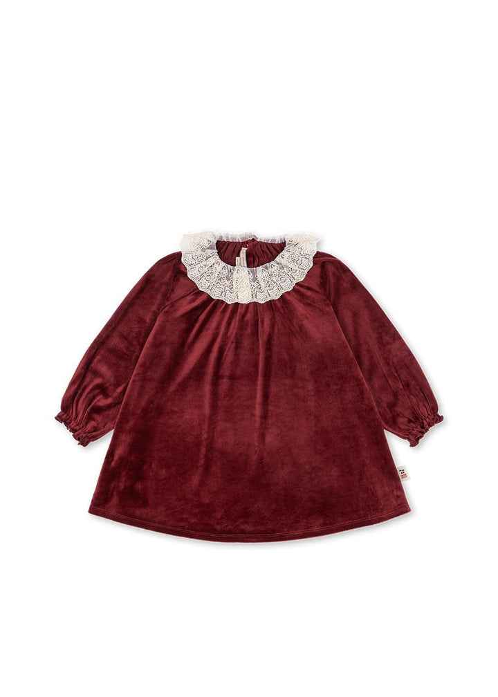 Venola Dress - Red Dahlia