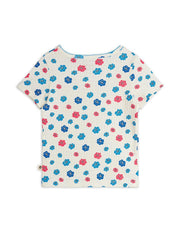 Flowers Pointelle T-shirt