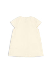 Evia Cherry Dress - Cloud Cream