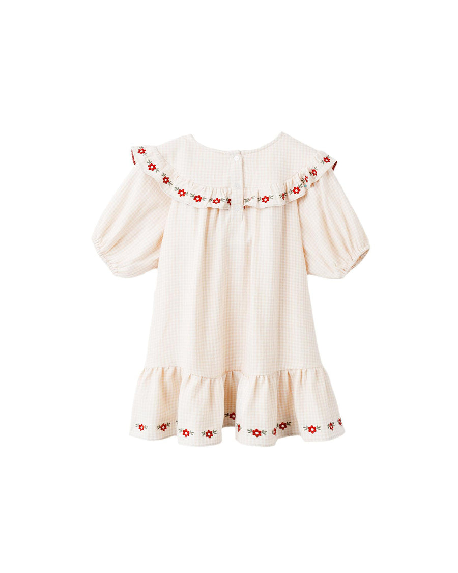 Cordelia Dress - Petal Gingham