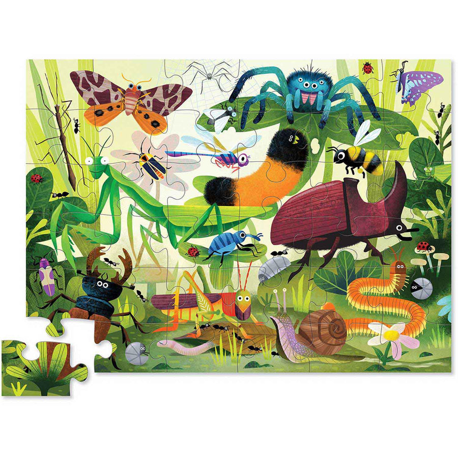 36-pc Puzzle/Backyard Bugs