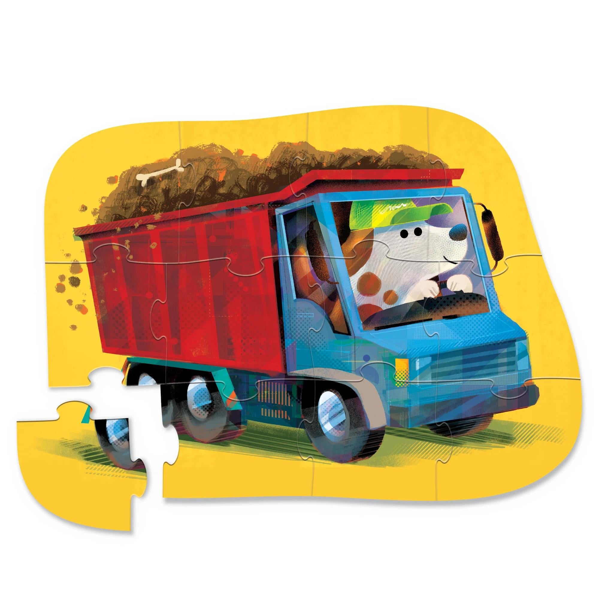 12-pc Mini Puzzle/Go Big Dog