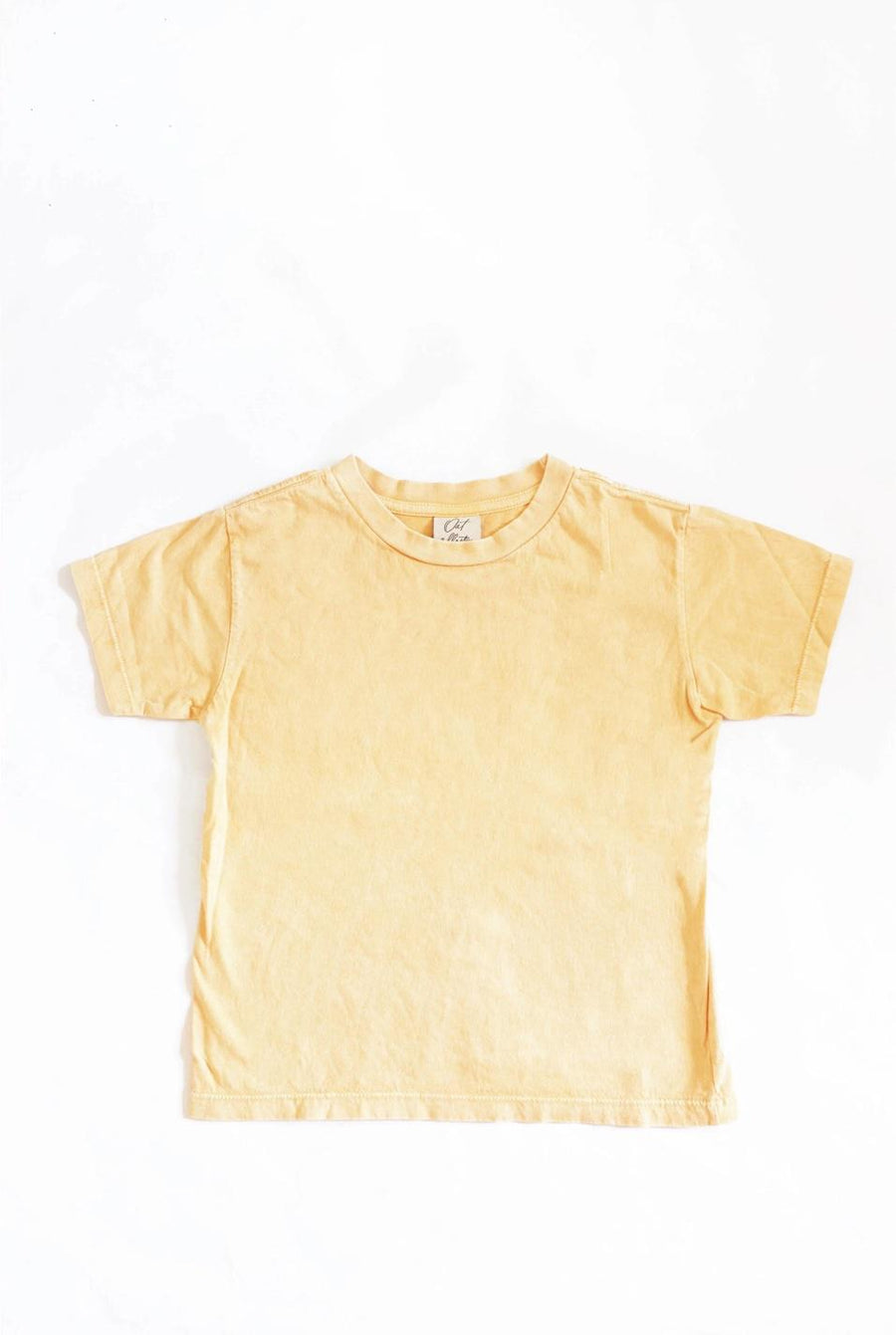 Mineral Washed Tee - Golden