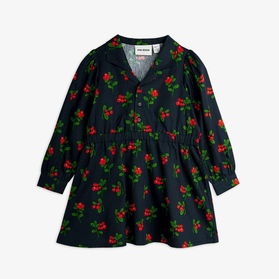 Lingonberries Woven Dress