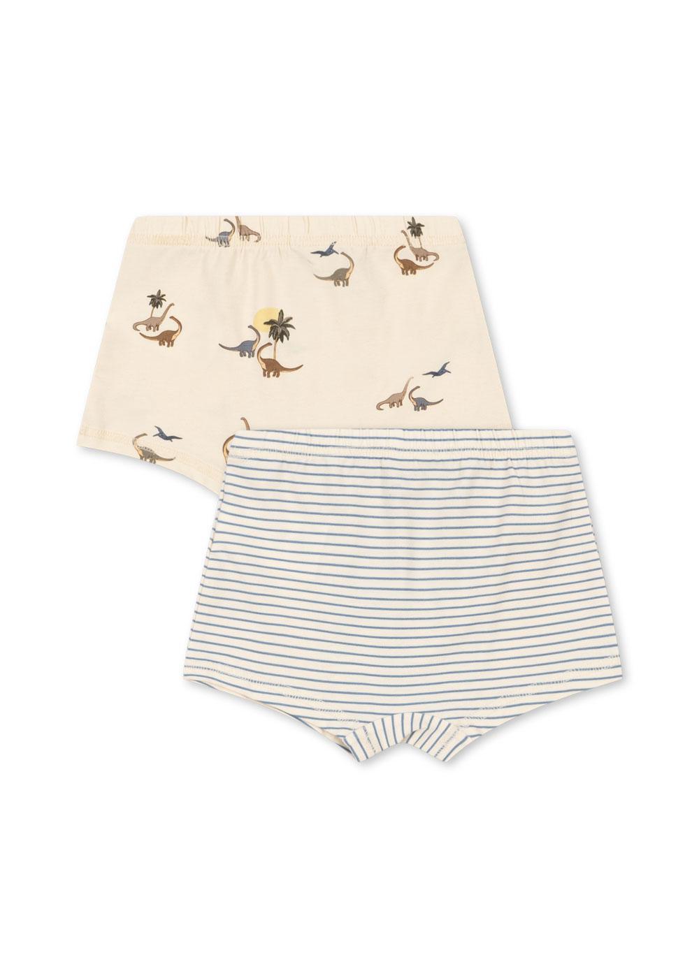 2 Pack Boxers - Kubi/Stripe