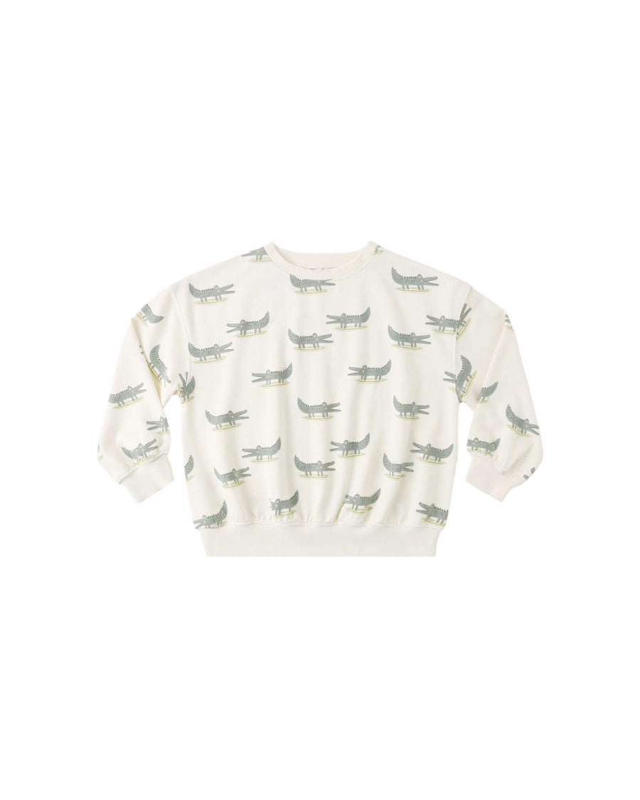 Relaxed Sweatsuit Alligators