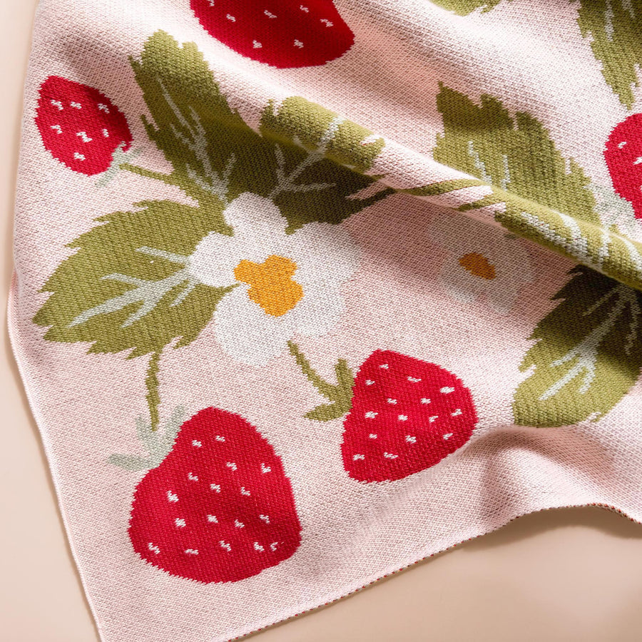 Strawberry Bunny Blanket