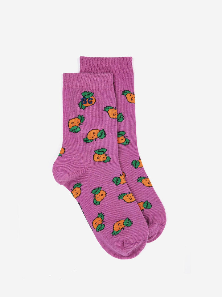 Tangerine All Over Socks