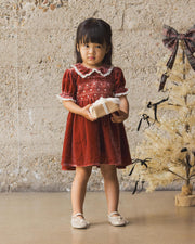 Elizabeth Dress - Ruby