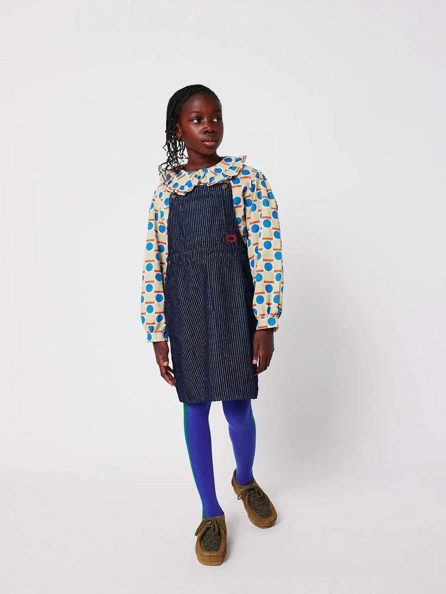Tic Tac Toe Denim Dress