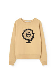 Shark Kid Sweatshirt - Soft Brown