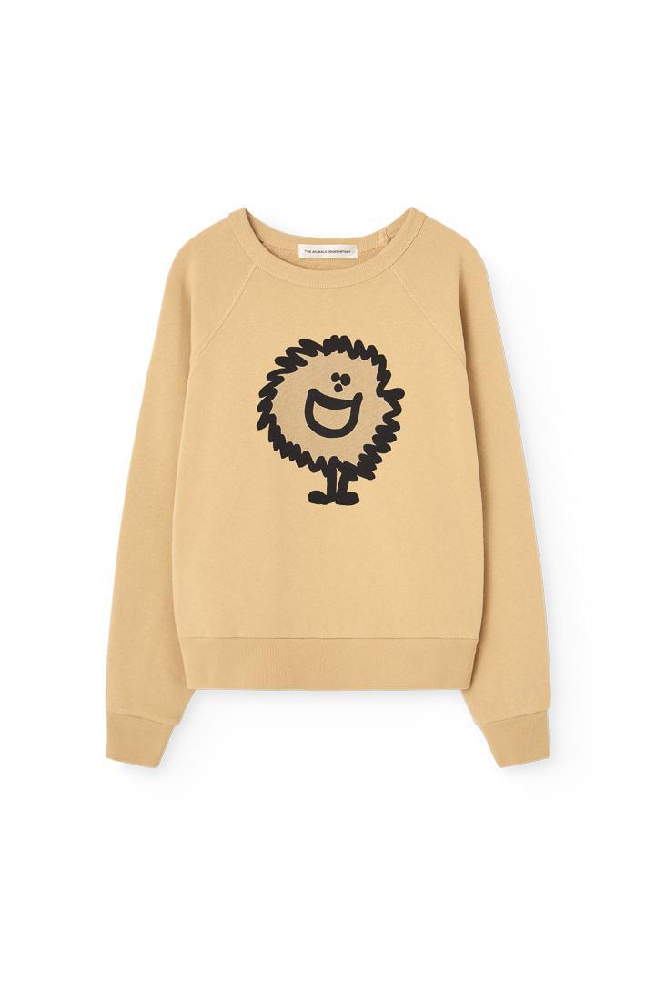 Shark Kid Sweatshirt - Soft Brown