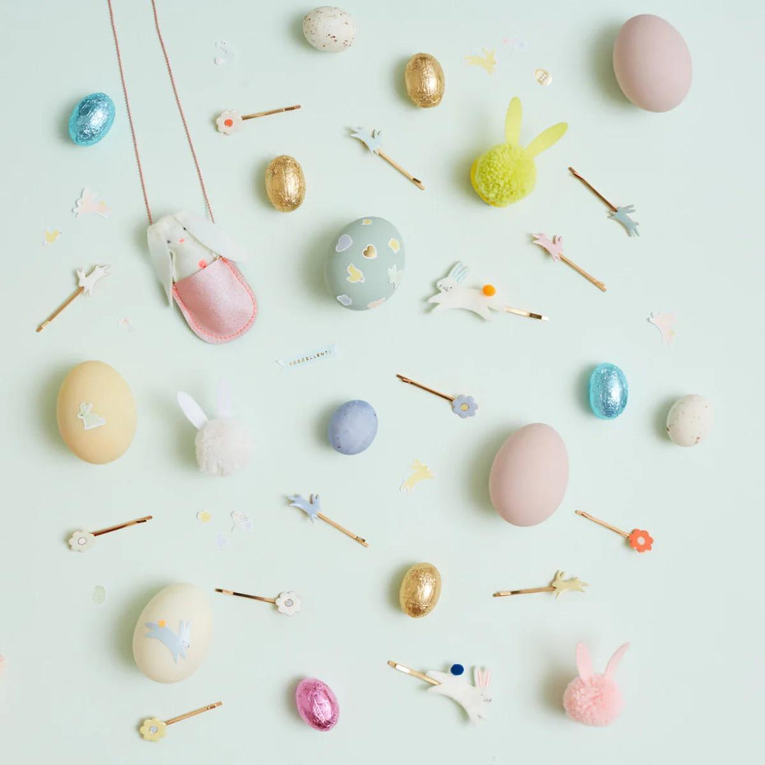 Daisy Enamel Hair Slides