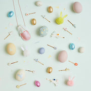 Daisy Enamel Hair Slides