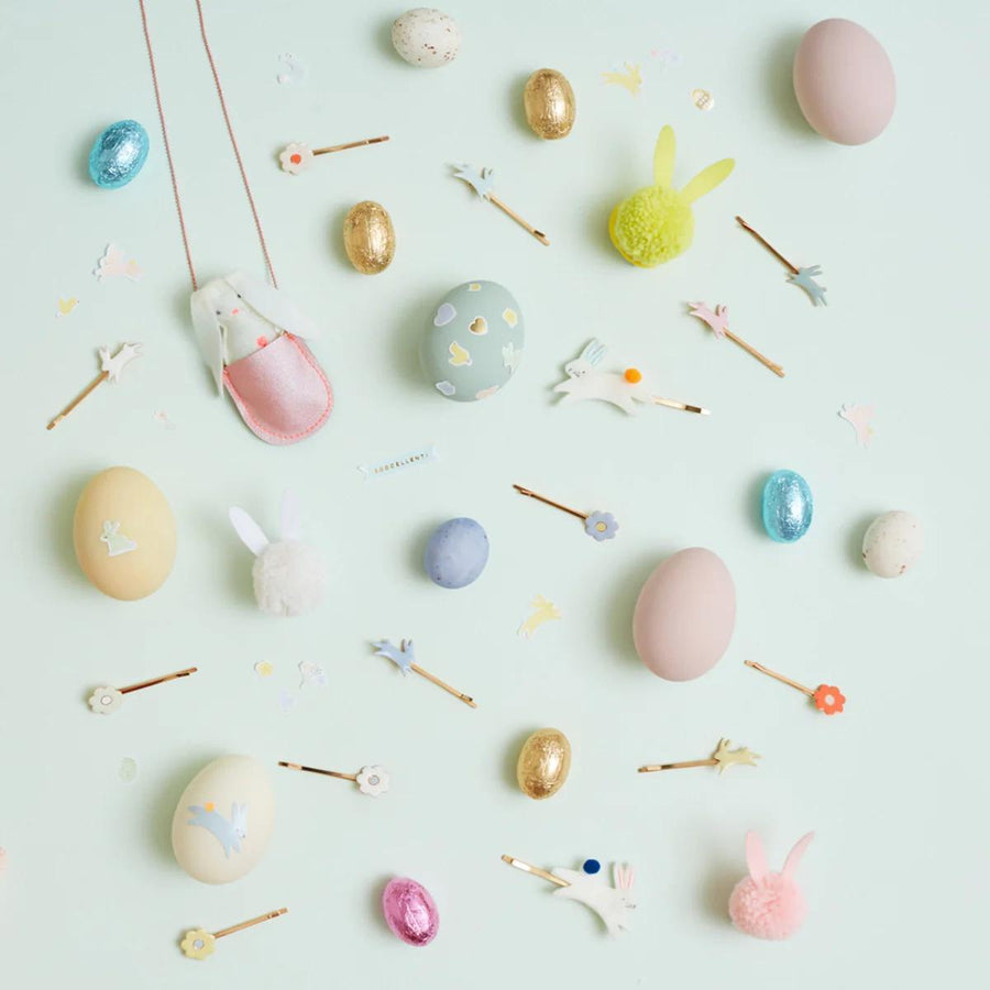 Daisy Enamel Hair Slides