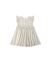 Brielle Dress Blue Floral