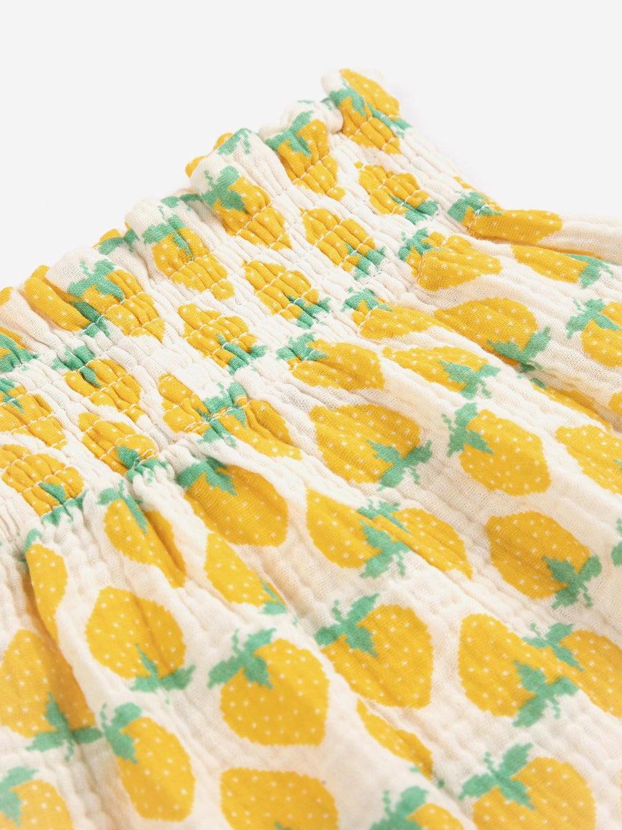 Strawberry All Over Woven Pants