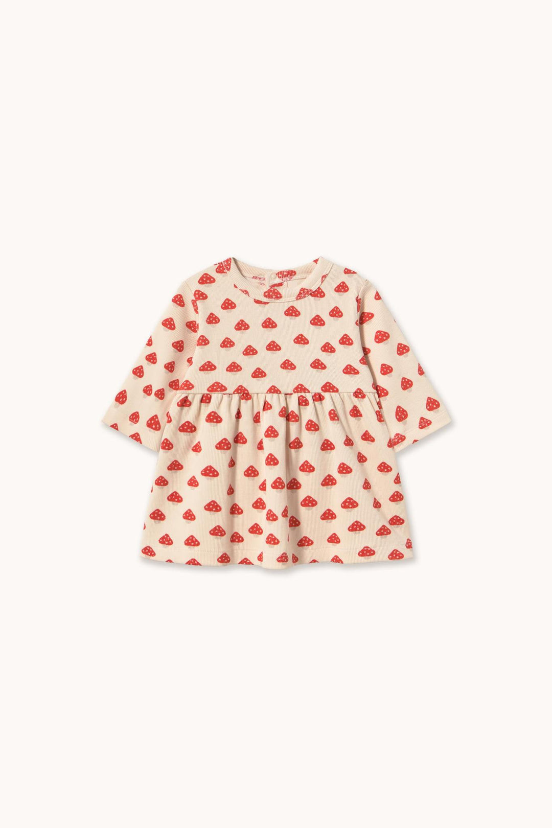 Mini Mushrooms Rib Baby Dress