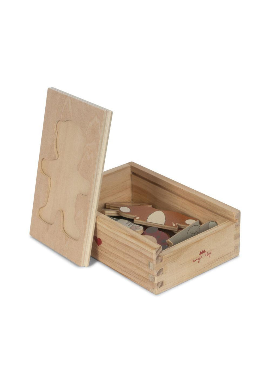 Wooden Teddy Dress Up