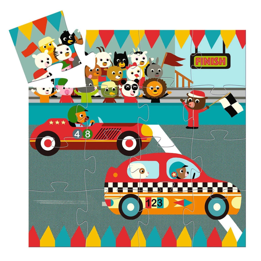Mini Racing Car Puzzle