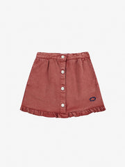 Tic Tac Toe Ruffled Skirt