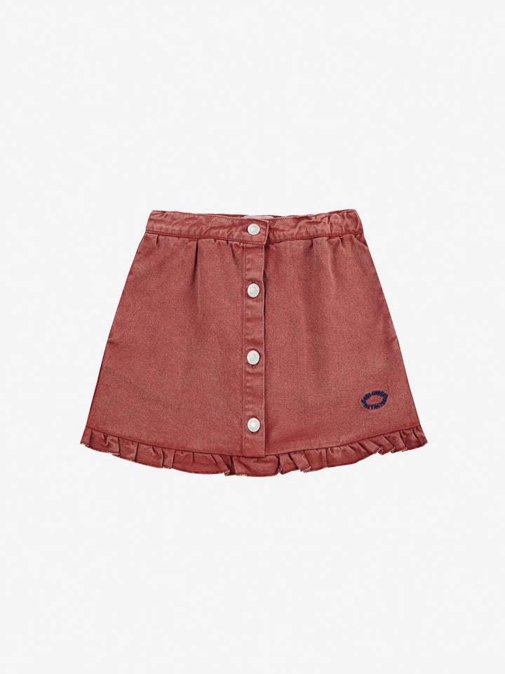 Tic Tac Toe Ruffled Skirt