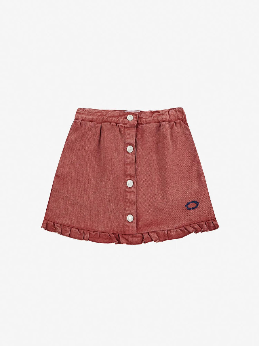 Tic Tac Toe Ruffled Skirt