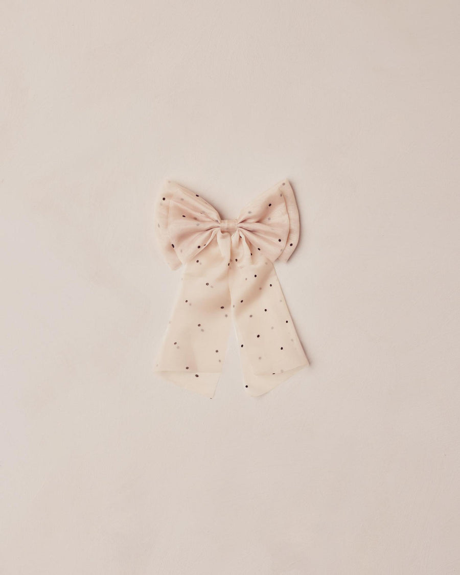 Alice Bow - Flocked Dot