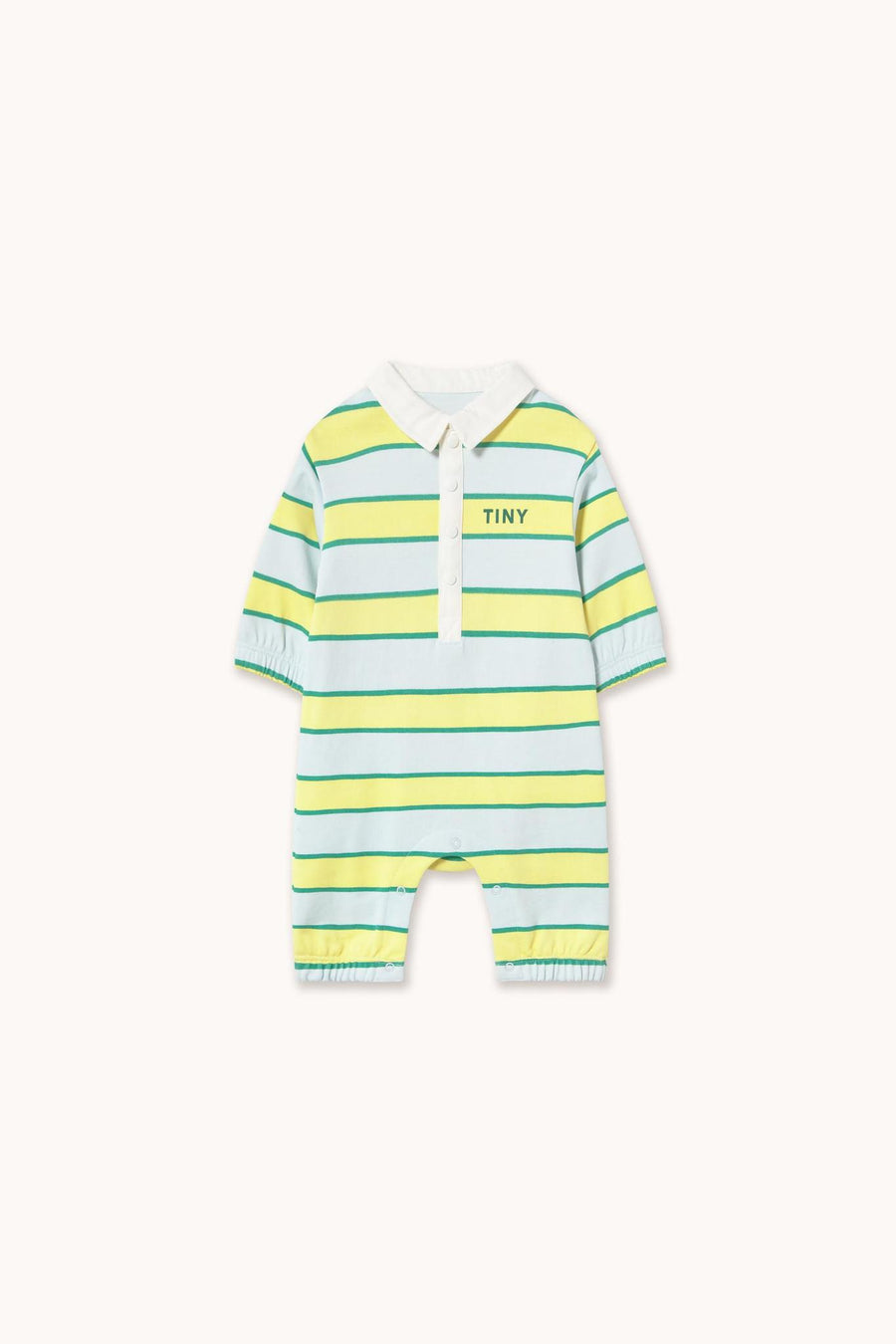 Retro Stripes Polo One-Piece