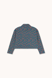 Mini Apples Rib Mockneck