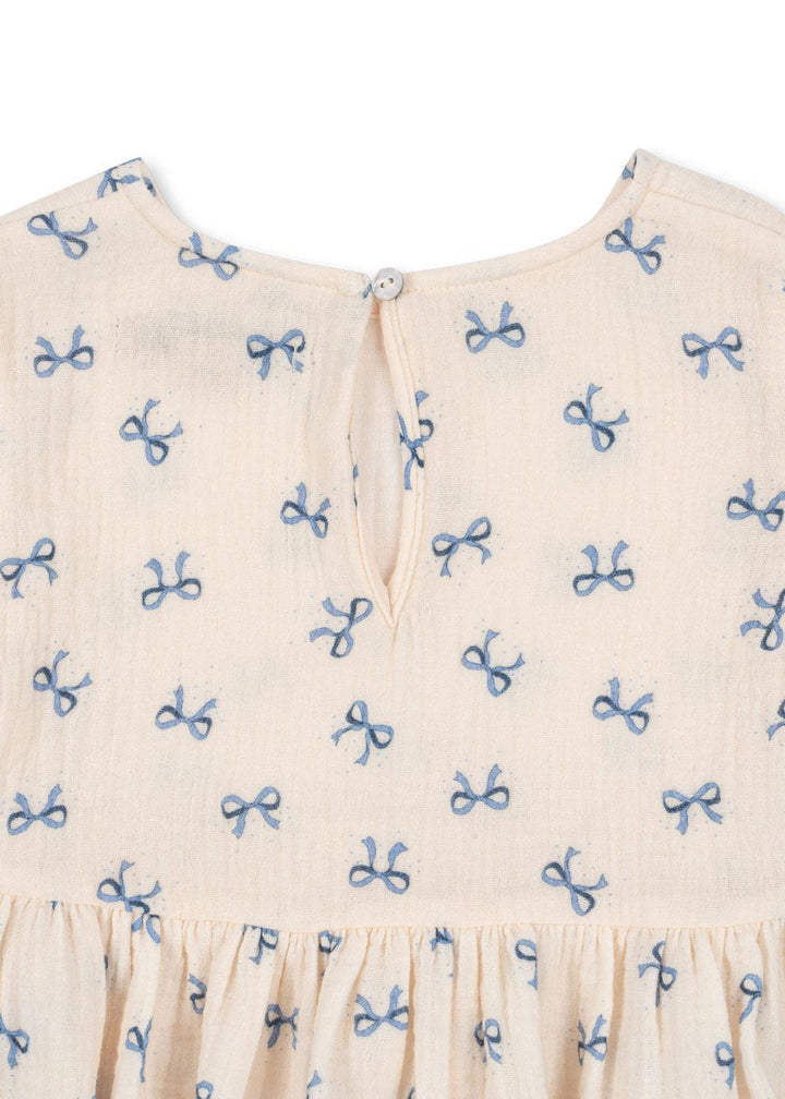 Coco Top Bow Bleu