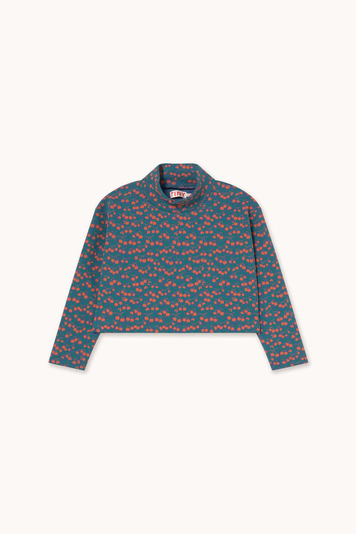 Mini Apples Rib Mockneck
