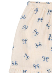 Coco Shorts Bow Bleu