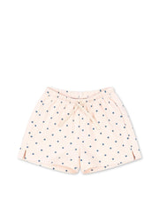 Spotty Sweat Shorts - Rosewater Dot