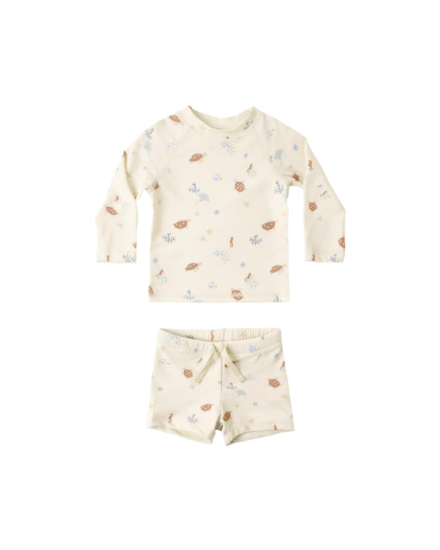 Boys Rashguard Set Aquatic