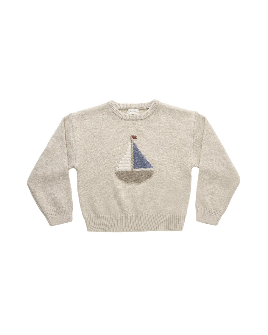 Aspen Sweater - Sailboat