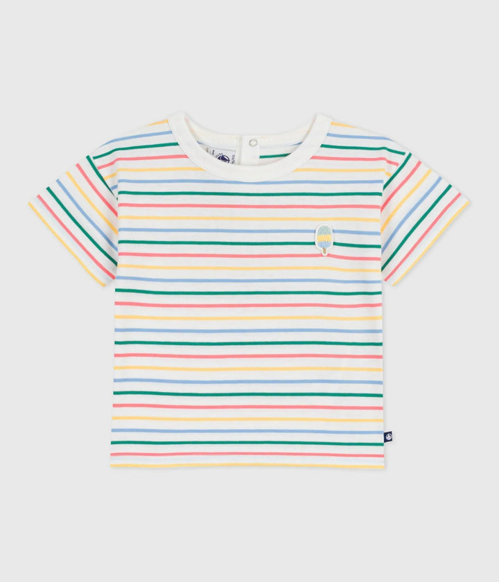 Multi Stripe Ice Cream Tee