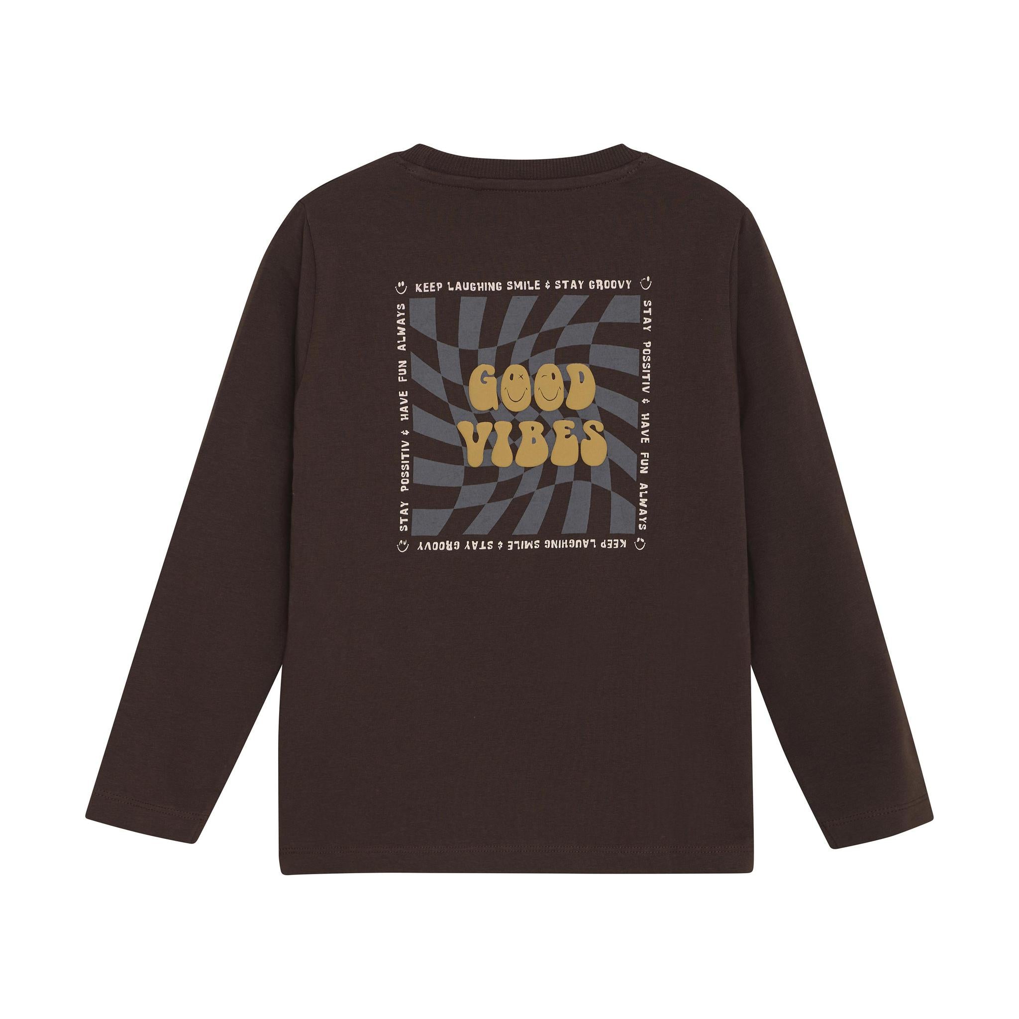 Brown LS T-Shirt