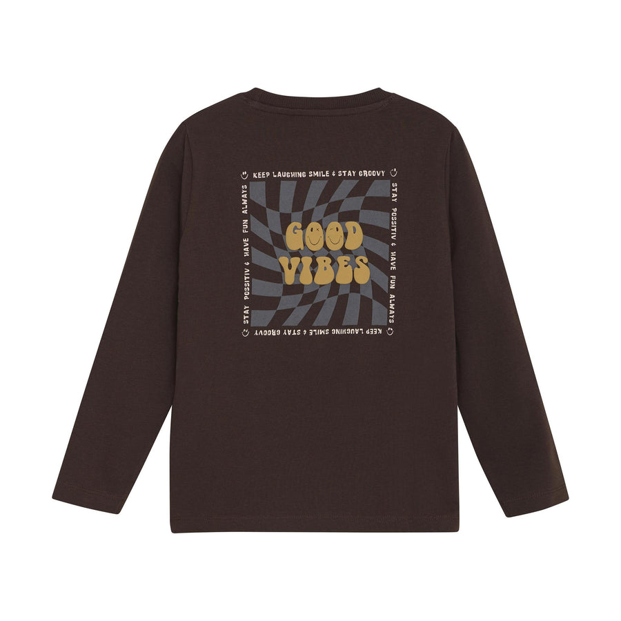 Brown LS T-Shirt